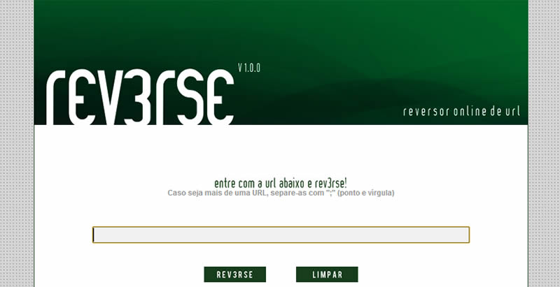 Rev3rse - Reversor de links